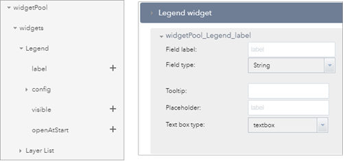 Select parameters